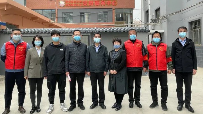 甘肃文旅集团慰问下沉社区疫情防控志愿者